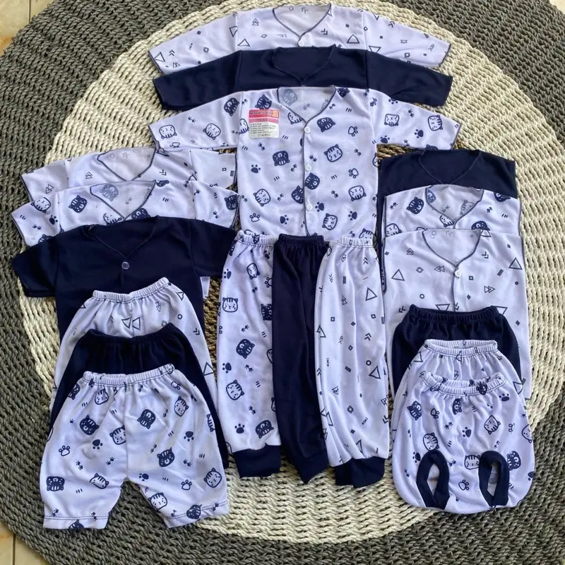 Share:   Favorit (11) Product Information Section SNI- Paket Hemat 18 pcs / 9 Stel Baju Bayi Celana Bayi Setelan Baju Bayi Baru Lahir serian motif kucing Nevi