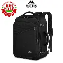 Matein Tas Ransel Pria Waterproof Unisex 27L Tas Sekolah Tahan Air TSA Friendly Backpack Outdoor Pria Tas Travelling Tas Koper M07