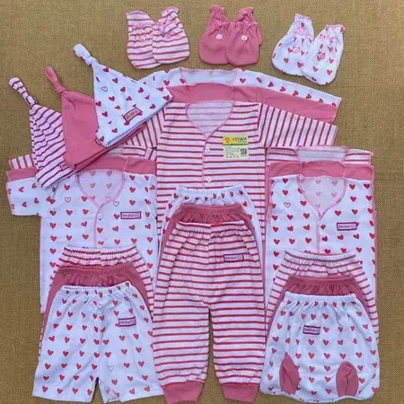 27 PCS paket hemat baju bayi baru lahir paket hemat Newborn paket komplit bayi baru lahir ASYAM BABY