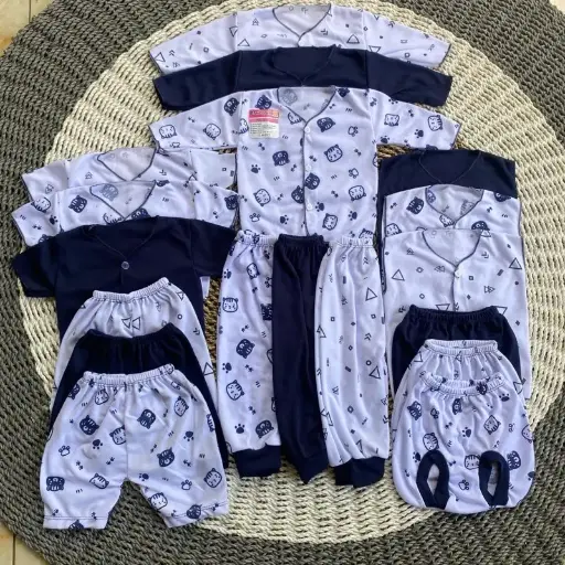 Share:   Favorit (11) Product Information Section SNI- Paket Hemat 18 pcs / 9 Stel Baju Bayi Celana Bayi Setelan Baju Bayi Baru Lahir serian motif kucing Nevi